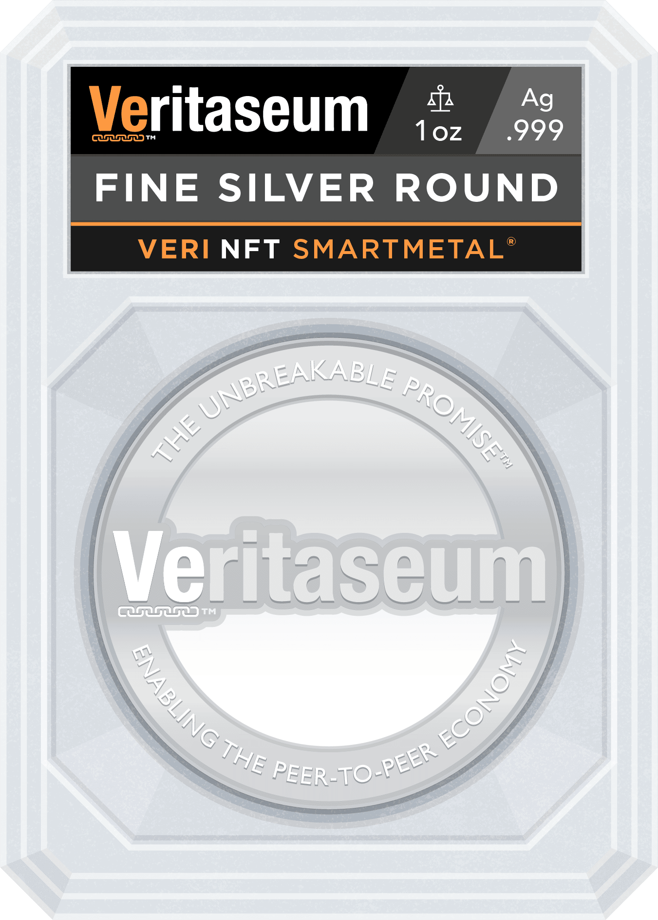 Veritaseum Smart Metal Logo